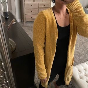 Simply southern (super soft) mustard cardigan